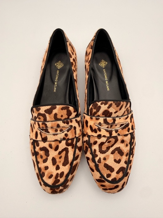 ANTONIO MELANI Shoes - Antonio Melani Leopard Calf Hair Loafers Flats Women’s Size 9